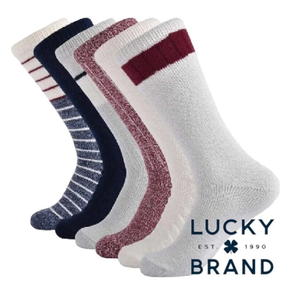 Lucky Brand | Ladies Boot Sock | 6 pack | NWT - Picture 1 of 4
